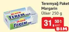 TEREMYAĞ PAKET MARGARİN 250 G